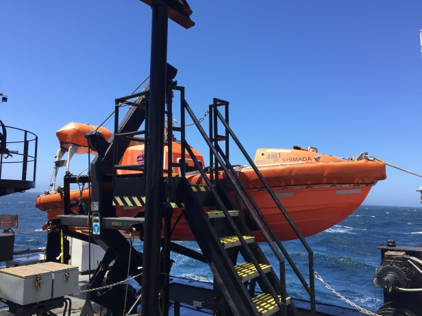 03d fast rescue boat plus net reels and winches