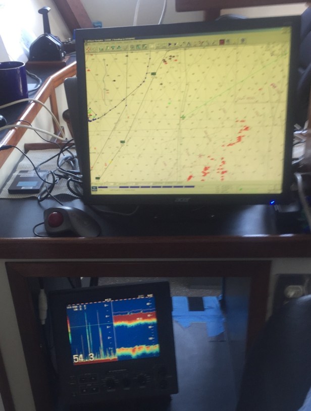 2nd leg fv last straw furuno echo sounder